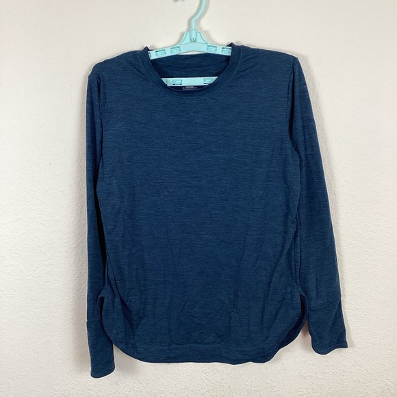 Member's Mark Tops - Members Mark Womens Shirt Sz S Long Sleeve Pullover Top Athletic Crew Neck